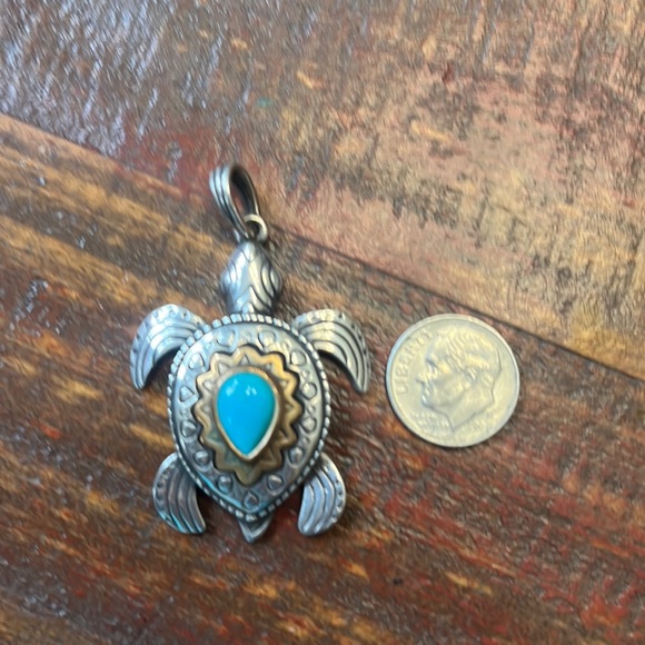 James Avery Jewelry James Avery Turtle Charm Beautiful Silver With Copper And Turquoise
